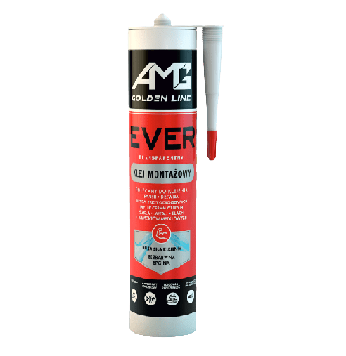 EVER - BEZBARWNY KLEJ MONTAŻOWY AMG 280ML