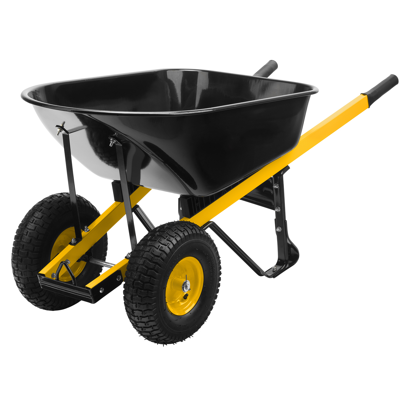 TACZKA BUDOWLANA DENZEL WZMOCNIONA 140 L, 230KG, KOŁO 15X6.00-6