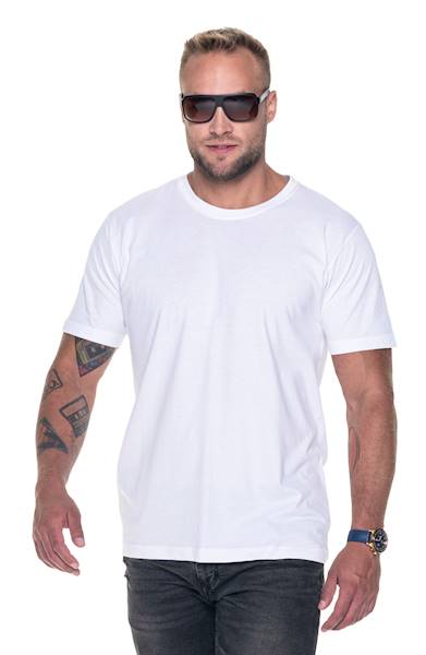 KOSZULKA PROMOSTARS STANDARD MĘSKA BIAŁY 20 R. XL