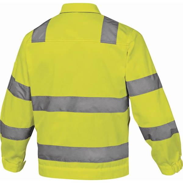 BLUZA DELTA PLUS MACH2 ŻÓŁTA HV Z ODBLASKAMI L