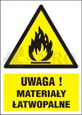 UWAGA! MAT ŁATWOPALNY PLEKSI 14P/2/P/P