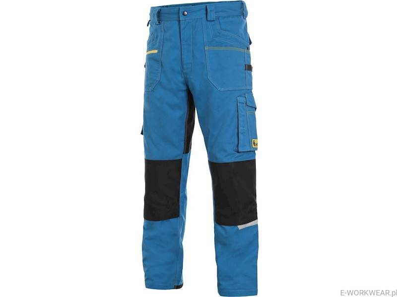 SPODNIE CXS STRETCH NIEBIESKIE 58