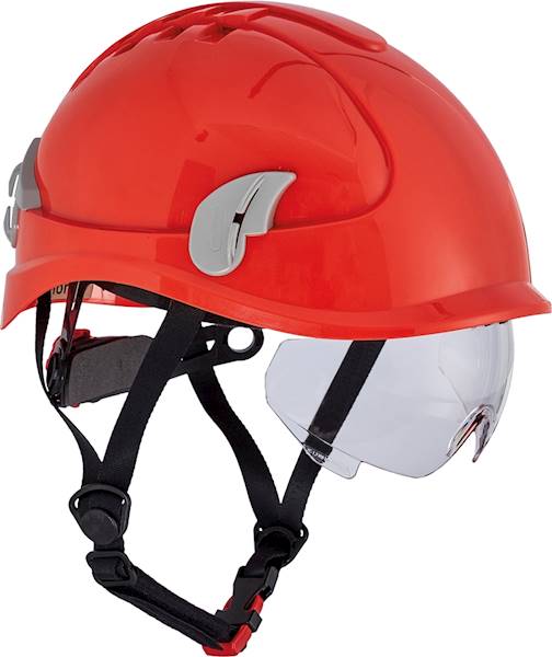 KASK CERVA ALPINWORKER WENTYLOWANY CZERWONY