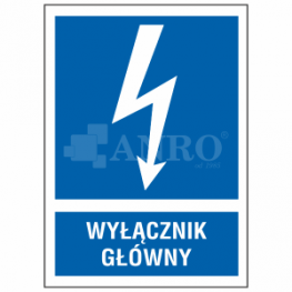 WYŁĄCZNIK GŁÓWNY FOLIA 52X74 1E1A/Q4/F