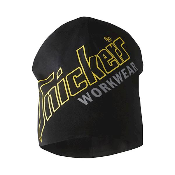 CZAPKA SNICKERS BAWEŁNIANA BEANIE CZARNA 9017