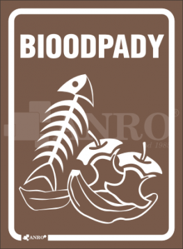 NAKLEJKA BIOODPADY ANRO 15X20 148/200X150/F