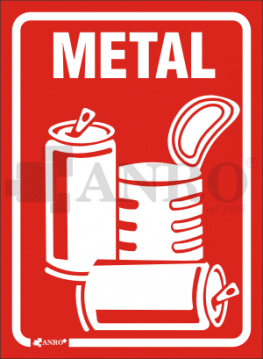 NAKLEJKA METAL ANRO 15X20 149/200X150/F