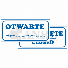 OTWARTE-ZAMKNIĘTE ANRO PLEKSI 69/T/P