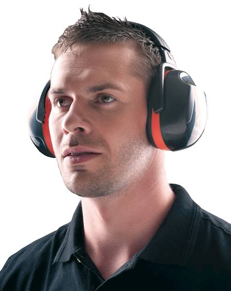 NAUSZNIKI EAR DEFENDER 3H POMARAŃCZOWE CERVA