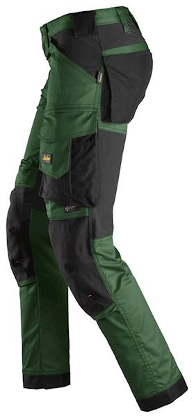 SPODNIE SNICKERS AW STRETCH GREEN 6341 ROZMIAR 50