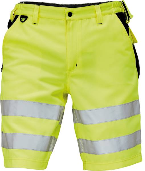 KRÓTKIE SPODNIE CERVA KNOXFIELD HV ŻÓŁTE ROZM 62
