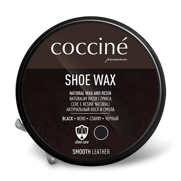 WOSK COCCINE SHOE WAX CZARNY 40G