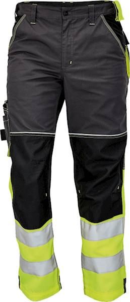SPODNIE CERVA KNOXFIELD HV DW275 ŻÓŁTE ROZMIAR 52