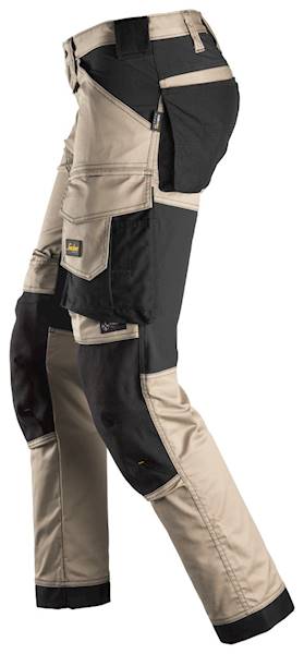 SPODNIE SNICKERS AW STRETCH KHAKI 6341 ROZM 44