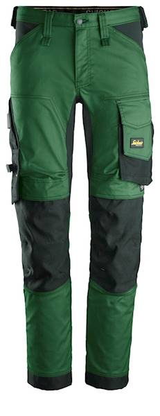SPODNIE SNICKERS AW STRETCH GREEN 6341 ROZMIAR 44