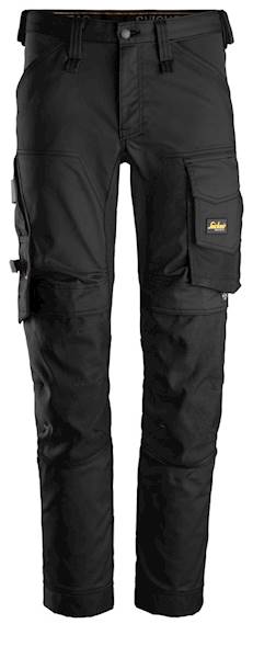 SPODNIE SNICKERS AW STRETCH BLACK 6341 ROZM 58