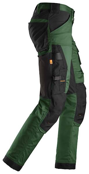 SPODNIE SNICKERS AW STRETCH GREEN 6341 ROZMIAR 56