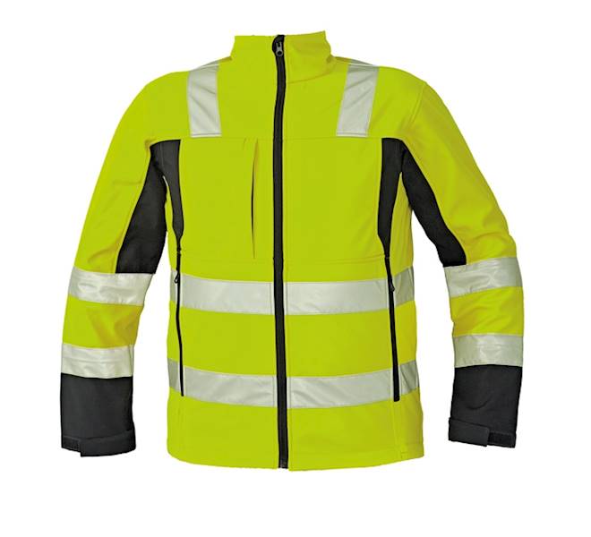 SOFTSHELL CERVA MALTON HV ŻÓŁTA ROZM M