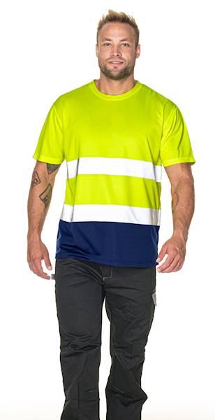 KOSZULKA MARK KRÓTKI RĘKAW HI-VIS ŻÓŁTA ROZM 3XL