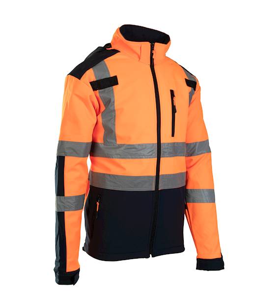 SOFTSHELL POLSTAR BRIXTON POMARAŃCZOWY ROZM M