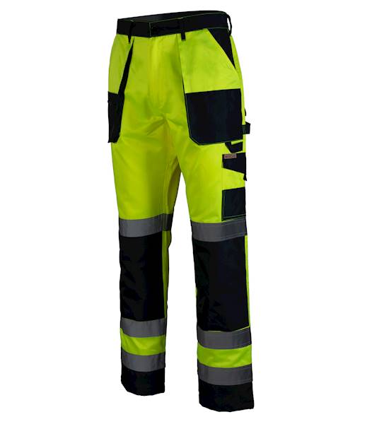 SPODNIE BRIXTON FLASH ŻÓŁTY/GRANAT ROZM 46