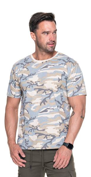 KOSZULKA CRIMSON MĘSKA CAMO JASNE ROZM S