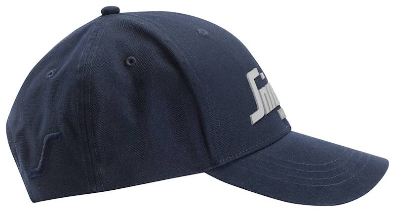 CZAPKA SNICKERS Z DASZKIEM 9041 LOGO GREY
