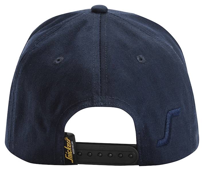 CZAPKA SNICKERS Z DASZKIEM 9041 LOGO GREY