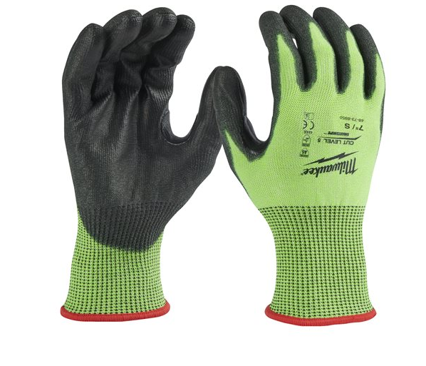 RĘKAWICE MILWAUKEE HI-VIS  4932479933 CUT E ROZ 9