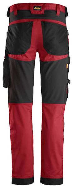 SPODNIE SNICKERS AW STRETCH RED 6341 ROZM 52