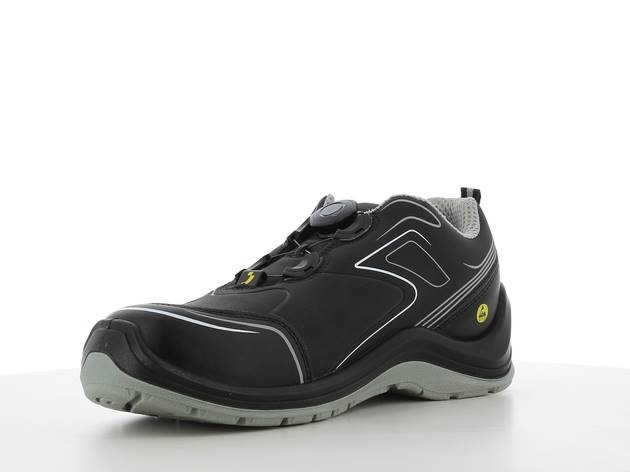 PÓŁBUTY SAFETY JOGGER FLOW S3 LOW BLACK ROZM 48