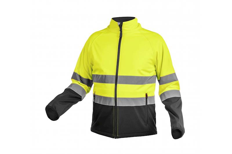 SOFTSHELL HOGERT ODBLASKOWY HI-VIS ŻÓŁTY EXTER 2XL