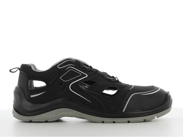 SANDAŁ SAFETY JOGGER FLOW S1P BLACK ROZM 40