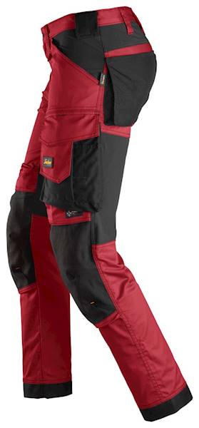 SPODNIE SNICKERS AW STRETCH RED 6341 ROZM 50