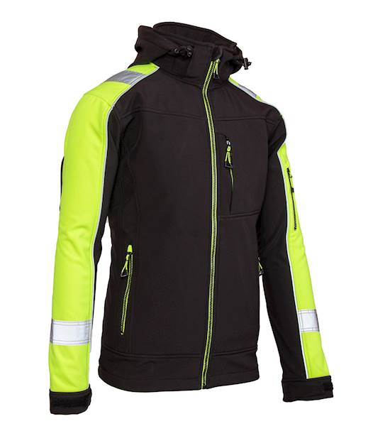 SOFTSHELL BENEFIT RIVAL ŻÓŁTY ROZM 4XL