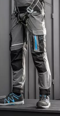 SPODNIE HOGERT STRETCH TAUBER CZARNE ROZM XL