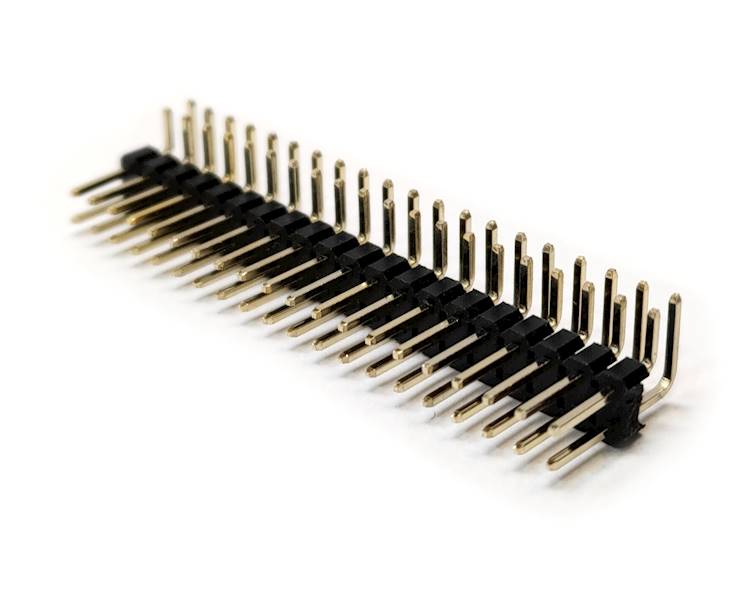 LISTWA KOŁKOWA 2x20 PIN KĄTOWY 2,54mm