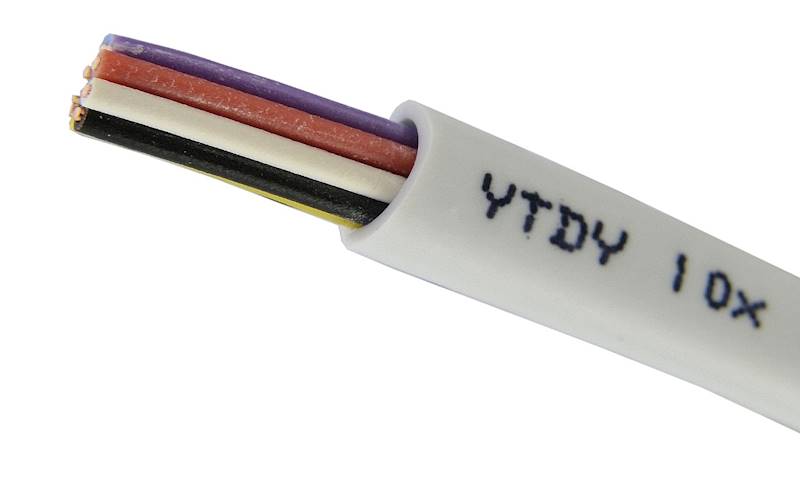 KABEL INSTALACYJNY MERCOR YTDY 10X0,5 100m