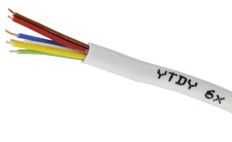 KABEL INSTALACYJNY MERCOR YTDY 6x0,5  100m