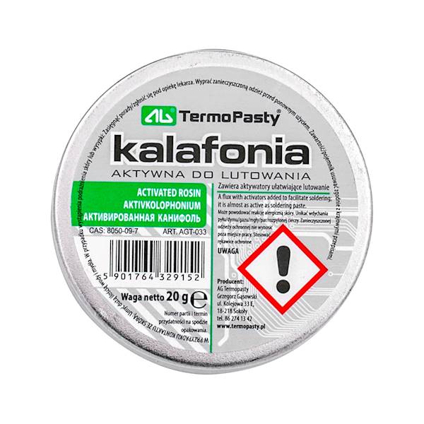KALAFONIA TermoPasty 20g AGT-033