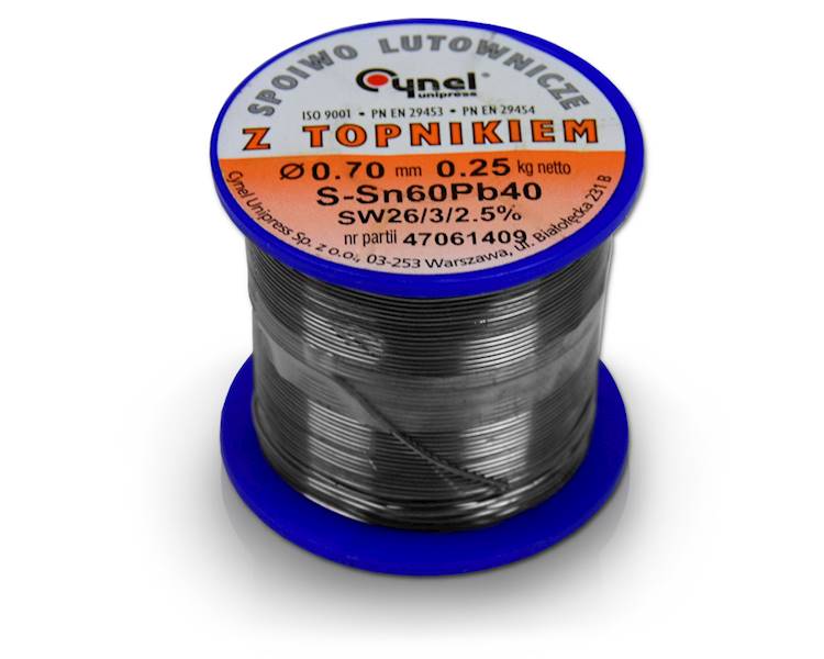 CYNA 250g 0,7 mm Cynel Sn60Pb40 SW26
