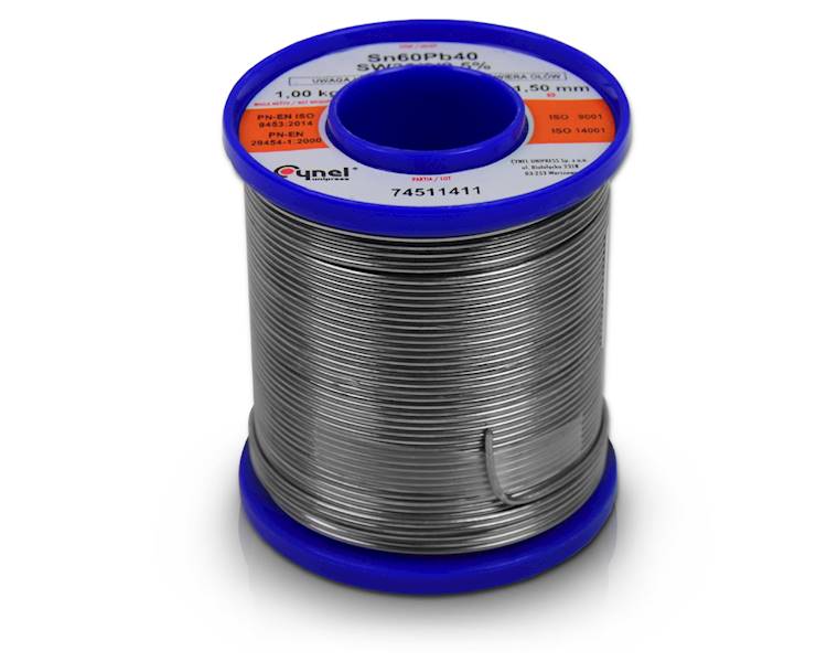 CYNA 1000g 1,5 mm Cynel Sn60Pb40 SW26