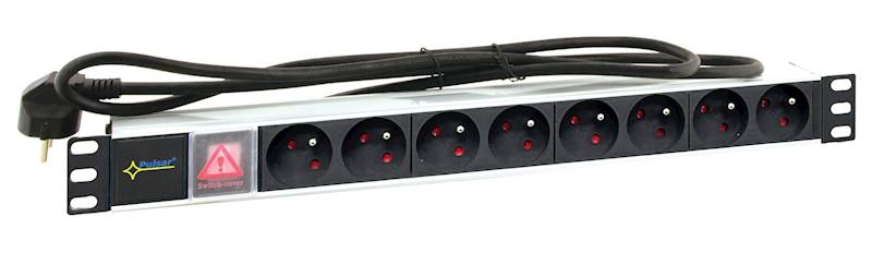 RACK Listwa Zasilająca 230V 8 gniazd RALZ