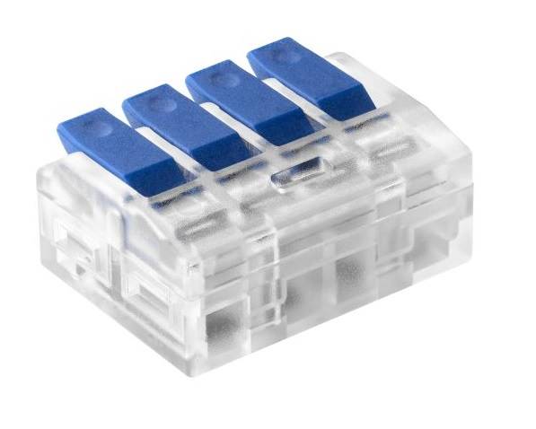 SZYBKOZŁĄCZKA 4-przew;0,75-4mm2;450V/24A 10szt