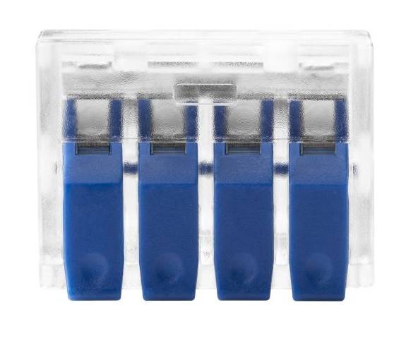 SZYBKOZŁĄCZKA 4-przew;0,75-4mm2;450V/24A 10szt