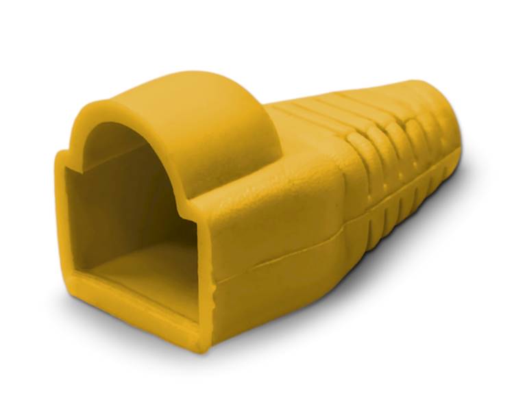 OSŁONA WTYKU RJ45 ŻÓŁTA 10szt