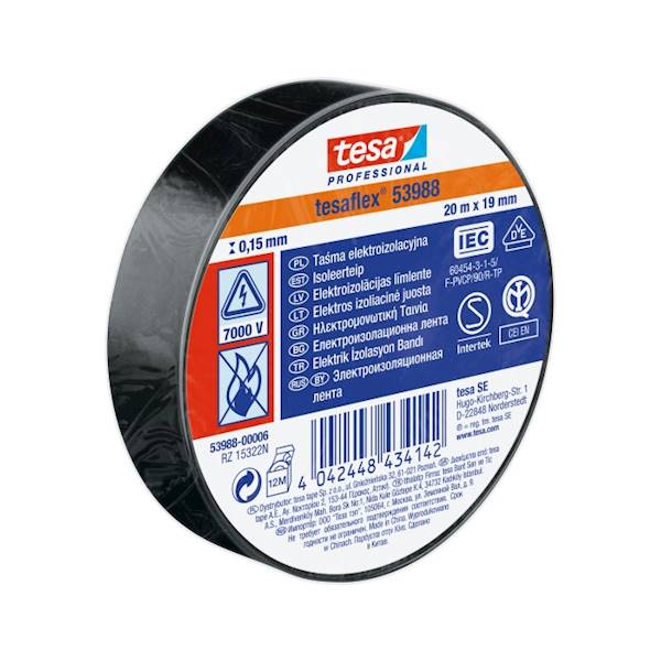 TAŚMA TESA PVC 20/19mm 53988