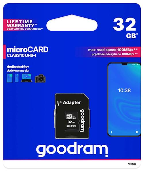 KARTA PAMIĘCI micro SDHC 32GB