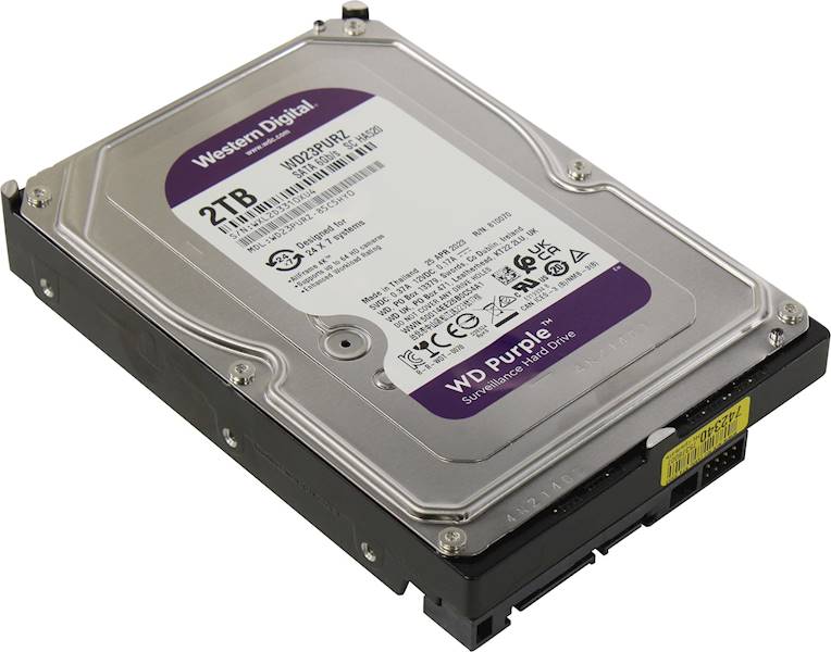 Dysk HDD WD Purple WD20PURZ 2TB/SATA