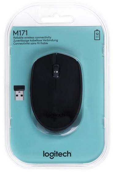 MYSZ BEZPRZEWODOWA LOGITECH M171 BLACK